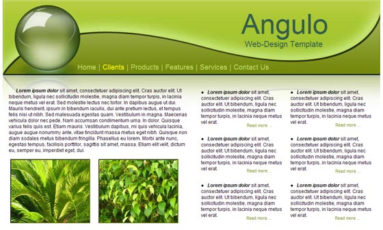 Green Marble Template